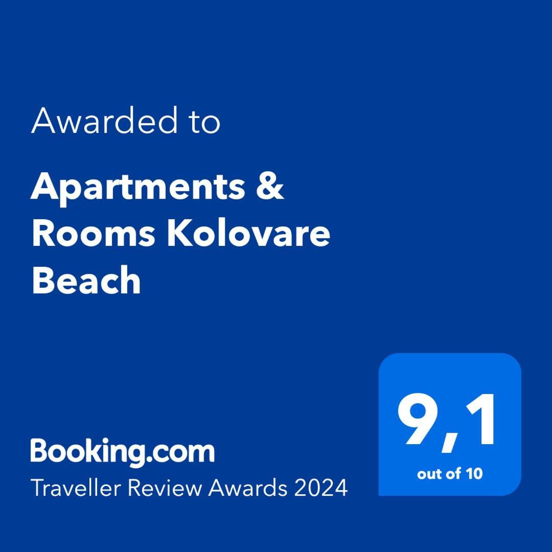 Apartments&Rooms Kolovare Beach Zara Esterno foto